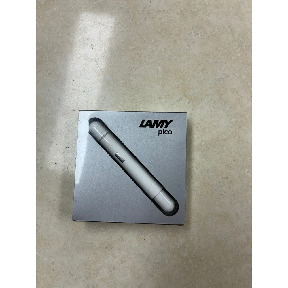 LAMY pico White Ballpoint Pen Model 288 Pocket Pen Made in Germany New in Box